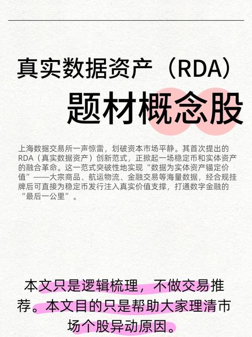 rda赋能金融科技,数据变现新纪元